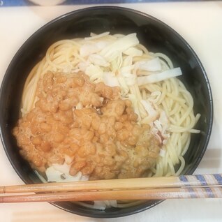 ｻﾗﾀﾞ納豆和風ﾊﾟｽﾀ